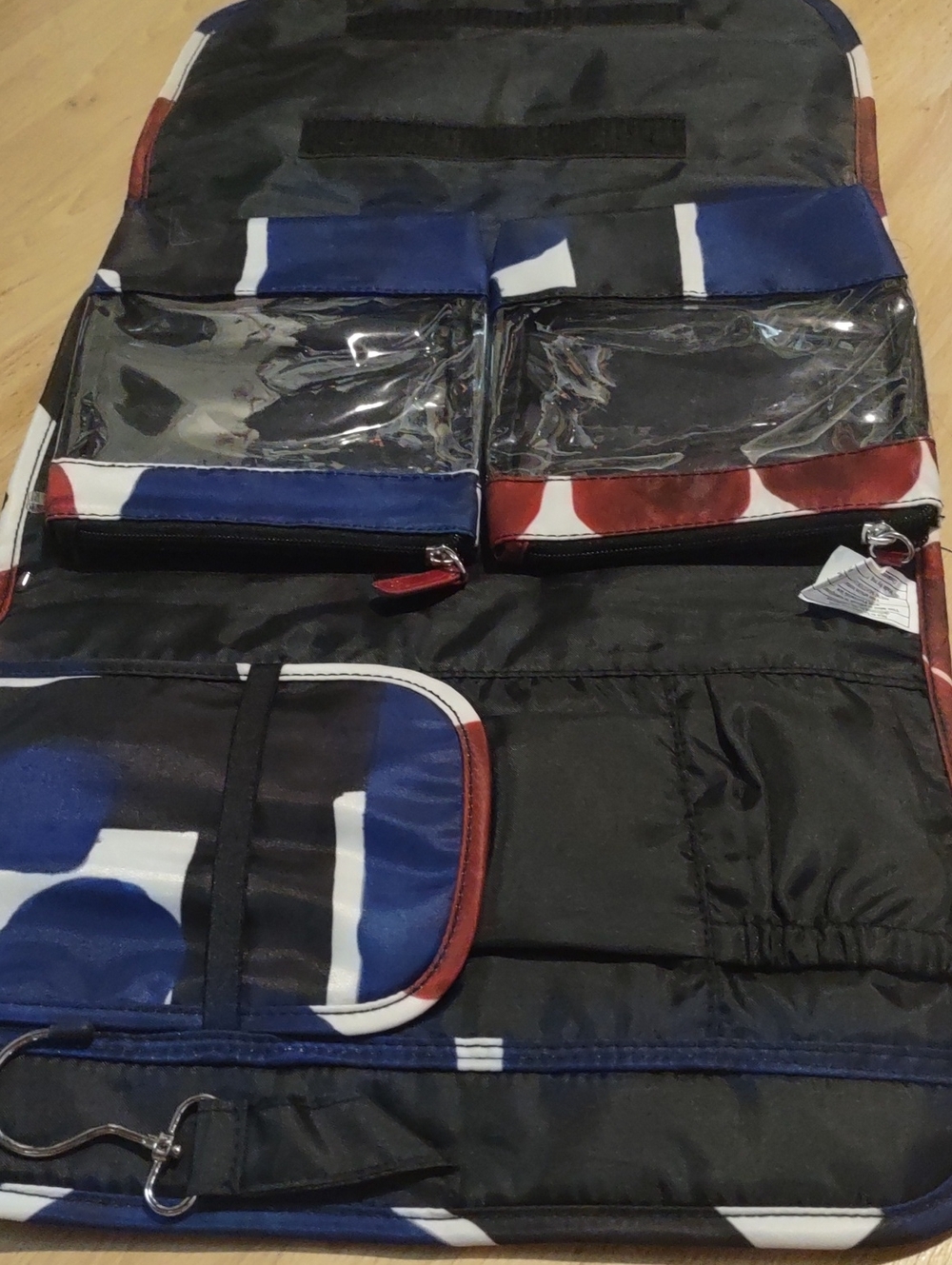 Sonia Kashuk Travel Toiletry Organizer - Blue, White & Red